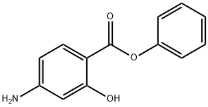 4-Amino-2-hydroxybenzoic acid phenyl ester(133-11-9)